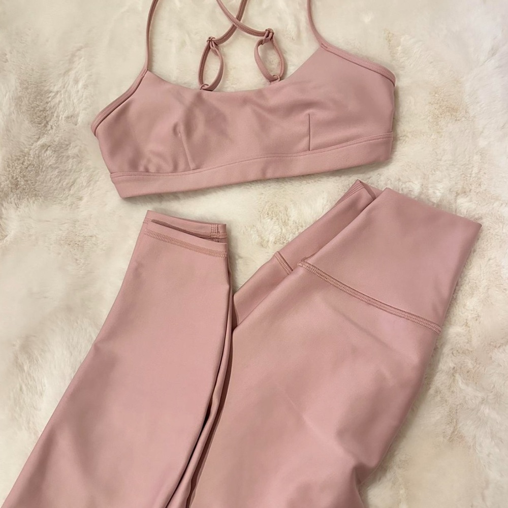 Alo Ballet Pink Airlift Set